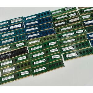 33 Mixed Lot Brands 4GB RAM Desktop Memory Samsung MICRON SK Hynix Kingston